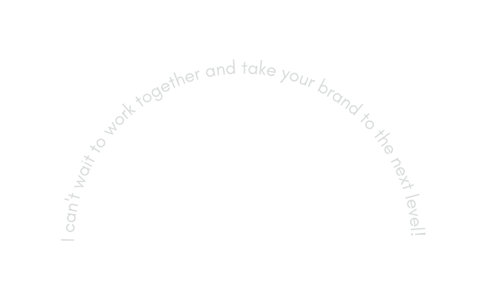 I can t wait to work together and take your brand to the next level